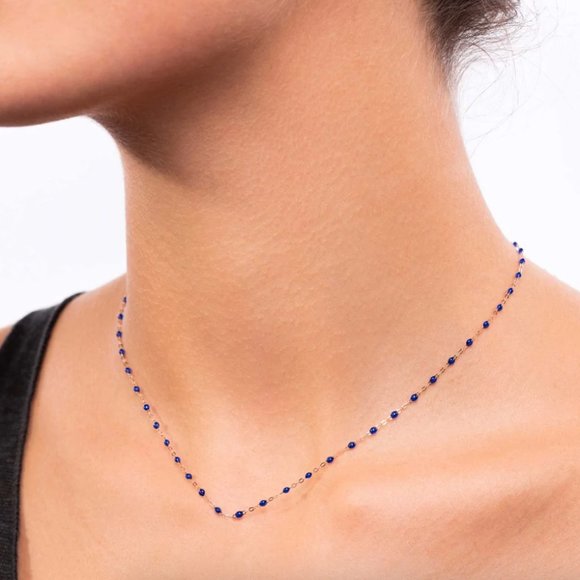 Gigi Clozeau Jewelry - Gigi Clozeau Classic Gigi Lapis Necklace